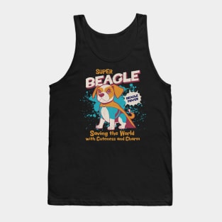 Superhero Beagle Tank Top